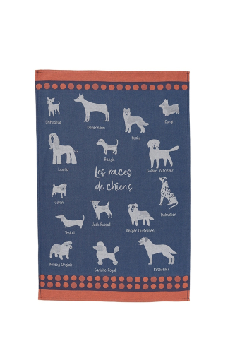 Coucke Geschirrtuch Hunderassen